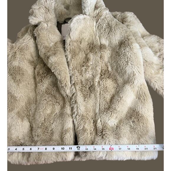 SUNDAY BEST Aritzia Faux Fur Mortimer Coat, Light Brown| Women’s: XS - Picture 5 of 8
